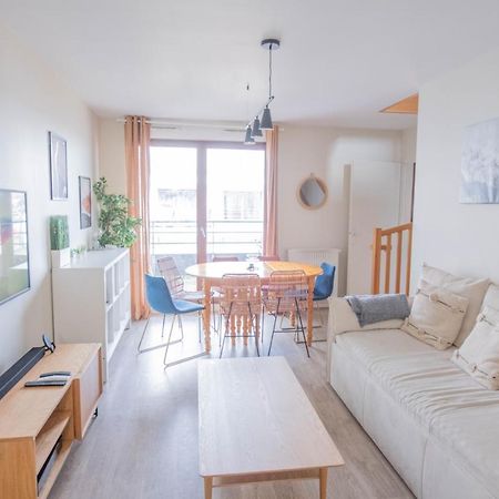 Machouart Le Duplex -Parking Gratuit Equipee Commodites- Apartment Обервил Екстериор снимка