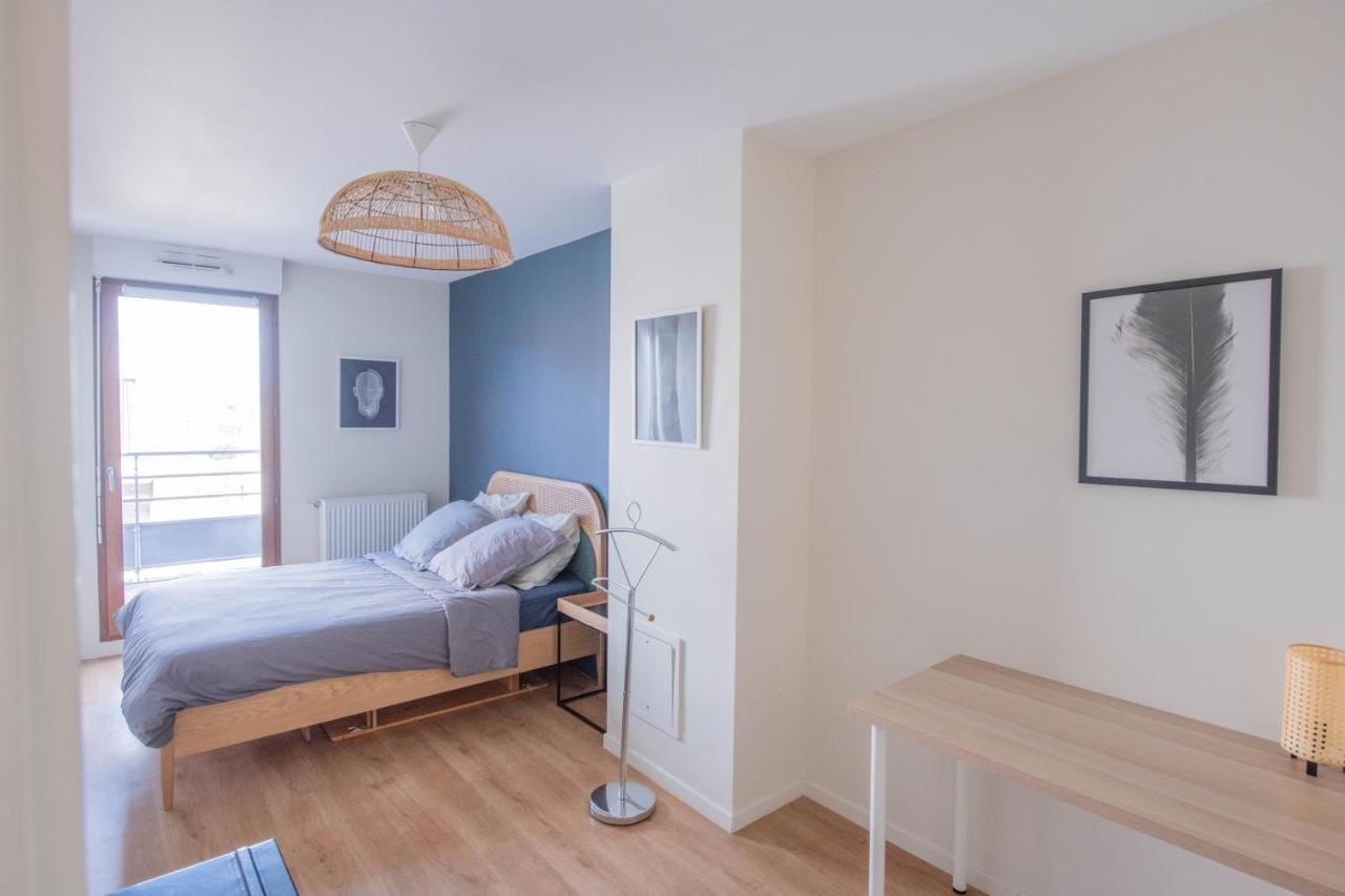 Machouart Le Duplex -Parking Gratuit Equipee Commodites- Apartment Обервил Екстериор снимка